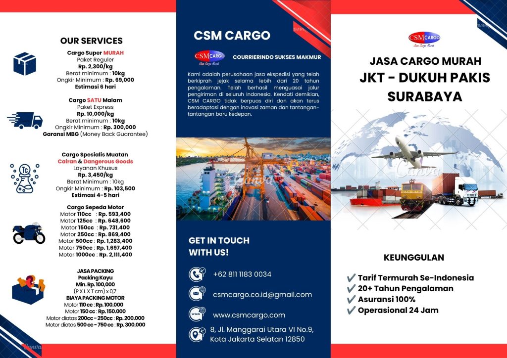 jasa-cargo-jakarta-ke-dukuh-pakis-surabaya-csm-cargo.