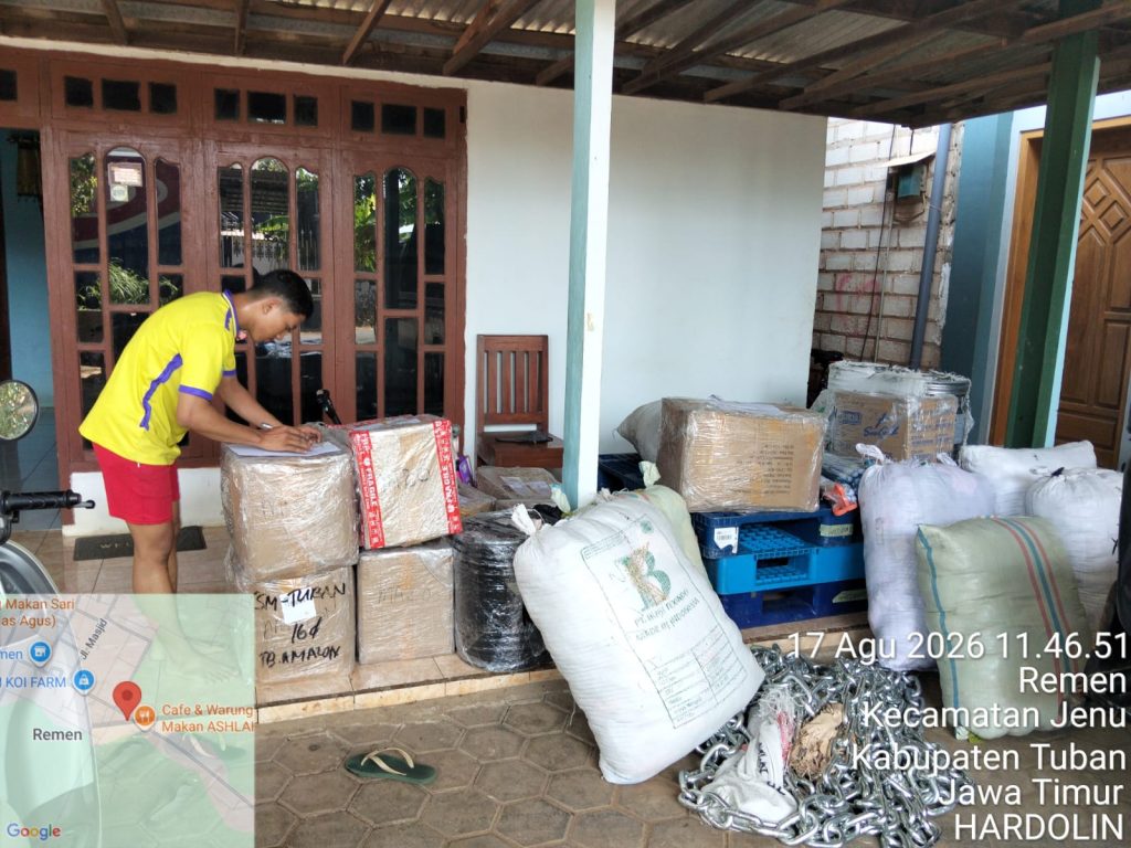 Pengiriman cargo Jakarta ke Jenu Tuban menuju Kelurahan Remen, Kecamatan Jenu, Kabupaten Tuban, Jawa Timur